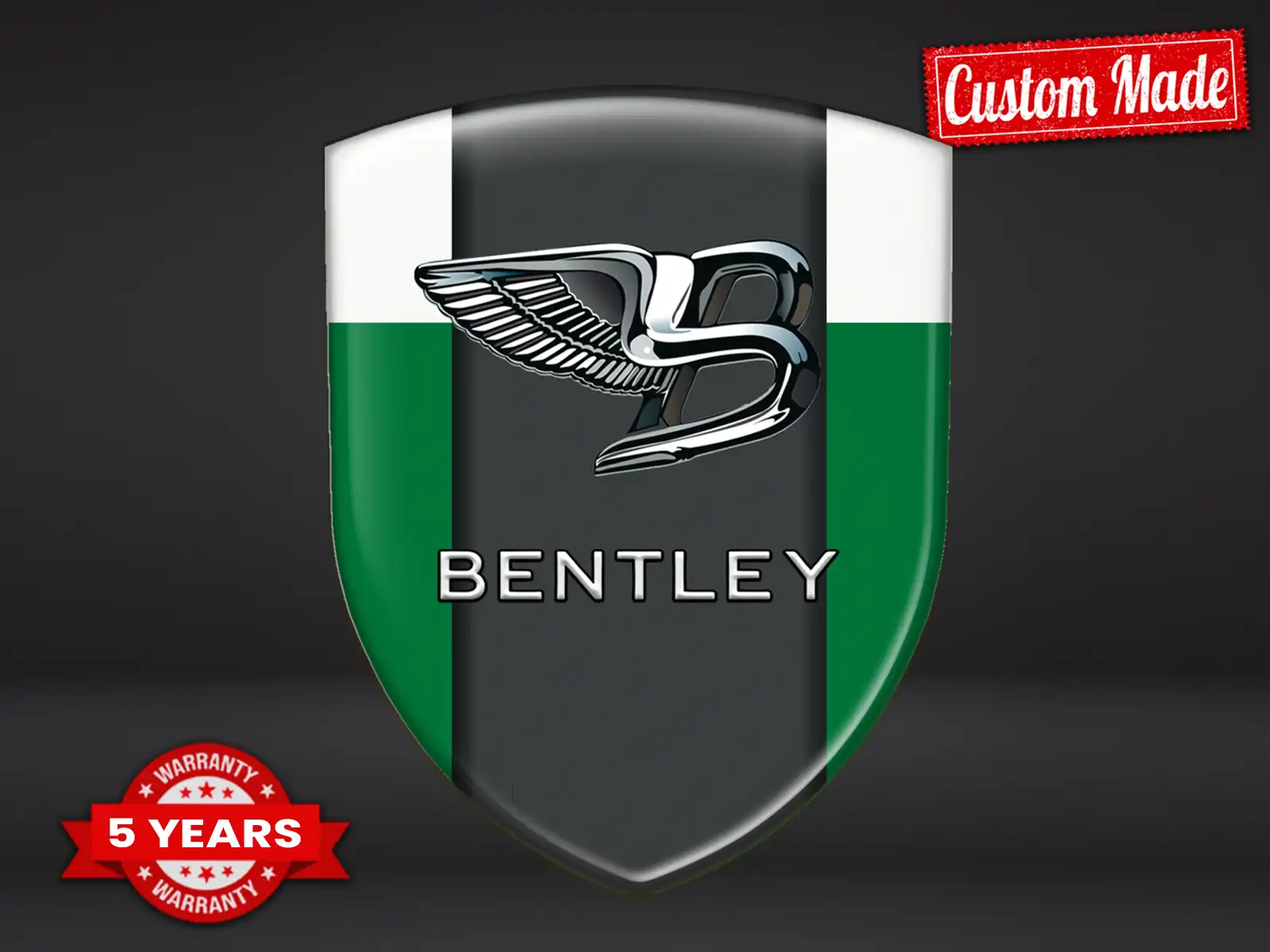 Bentley Adesivi Auto Cool Moderni Max Durevoli Pro Chic